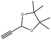 1,3-디옥솔란,2-에티닐-4,4,5,5-테트라메틸- 구조식 이미지