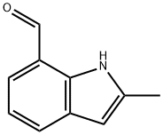 2-Methylindole-7-carboxaldehyde Structure