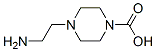 1-Piperazinecarboxylicacid,4-(2-aminoethyl)-(9CI) Structure