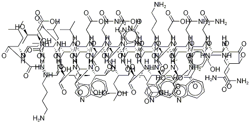 Enfuvirtide Acetate Structure