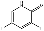3,5-difluoro-2-hydroxypyridine 구조식 이미지