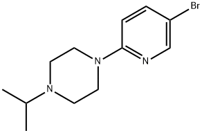 1-(5-broMopyridin-2-yl)-4-isopropylpiperazine Structure