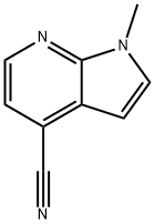 1H-Pyrrolo[2,3-b]pyridine-4-carbonitrile,  1-methyl- Structure