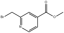 4-피리딘카복실산,2-(브로모메틸)-,메틸에스테르 구조식 이미지