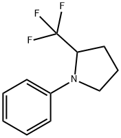 (2-TRIFLUOROMETHYL-CYCLOPENTYL)-BENZENE Structure