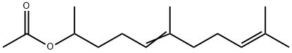 [(5E)-6,10-dimethylundeca-5,9-dien-2-yl] acetate 구조식 이미지