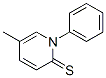 2(1H)-Pyridinethione,  5-methyl-1-phenyl- Structure