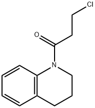 1-(3-chloropropanoyl)-1,2,3,4-tetrahydroquinoline Structure