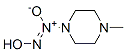 Piperazine,  1-(hydroxy-NNO-azoxy)-4-methyl-  (9CI) Structure