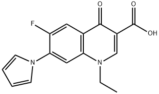 Irloxacin 구조식 이미지