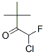 2-Butanone,  1-chloro-1-fluoro-3,3-dimethyl- Structure