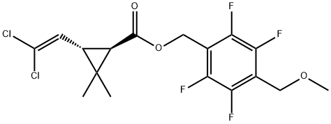 Meperfluthrin Structure