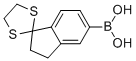 1,1-(Ethylenedithio)-indane-5-boronic acid Structure