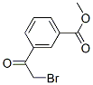 3-(2-BROMO-ACETYL)-BENZOIC ACID METHYL ESTER Structure