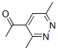 Ethanone, 1-(3,6-dimethyl-4-pyridazinyl)- (9CI) Structure