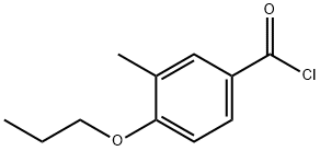 m-Toluoyl chloride, 4-propoxy- (7CI) Structure