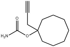 카르밤산,1-(2-프로피닐)사이클로옥틸에스테르(6CI,7CI) 구조식 이미지