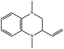 퀴녹살린,1,2,3,4-테트라히드로-1,4-디메틸-2-비닐-(7CI) 구조식 이미지