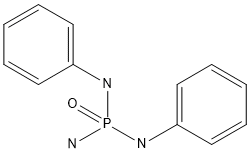 N-(amino-anilino-phosphoryl)aniline Structure