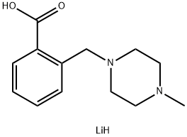 lithium 2-[(4-methylpiperazin-1-yl)methyl]benzoate 구조식 이미지