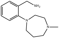2-(4-Methylperhydro-1,4-diazepin-1-yl)benzylamine Structure