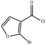 2-Bromo-3-furoyl chloride 구조식 이미지