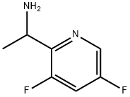 1-(3,5-Difluoropyridin-2-yl)ethanaMine Structure