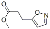 5-Isoxazolepropanoic  acid,  methyl  ester Structure