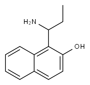 1-(1-AMINO-ETHYL)-NAPHTHALEN-2-OL Structure