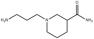 1-(3-aminopropyl)piperidine-3-carboxamide Structure