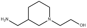 2-(3-AMINOMETHYL-PIPERIDIN-1-YL)-ETHANOL Structure