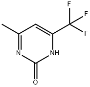 4-methyl-6-(trifluoromethyl)-2-pyrimidinol(SALTDATA: FREE) Structure
