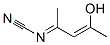 시안아미드,(3-히드록시-1-메틸-2-부테닐리덴)-(9CI) 구조식 이미지