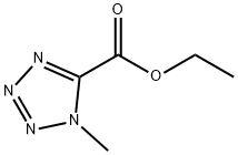 1H-Tetrazole-5-carboxylicacid,1-methyl-,ethylester(9CI) Structure