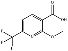 2-Methoxy-6-trifluoroMethyl-nicotinic acid Structure