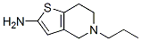 Thieno[3,2-c]pyridin-2-amine, 4,5,6,7-tetrahydro-5-propyl- (9CI) Structure