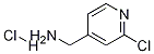 (2-Chloropyridin-4-yl)MethanaMine Hydrochloride 구조식 이미지