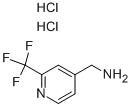 (2-(트리플루오로메틸)피리딘-4-YL)메타민이염화물 구조식 이미지