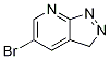 3H-피라졸로[3,4-b]피리딘,5-브로모- 구조식 이미지