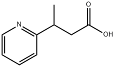 3-(pyridin-2-yl)butanoic acid Structure