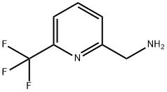 C-(6-Trifluoromethyl-pyridin-2-yl)-methylamine Structure