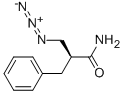 (S)-3-AZIDO-2-BENZYLPROPANAMIDE Structure