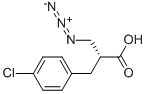 (R)-3-AZIDO-2-(4-CHLOROBENZYL)PROPANOIC ACID Structure