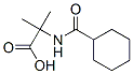 Alanine,  N-(cyclohexylcarbonyl)-2-methyl- Structure