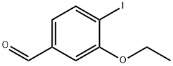 3-Ethoxy-4-iodobenzaldehyde Structure