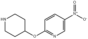 5-nitro-2-(4-piperidinyloxy)Pyridine Structure