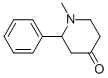 1-METHYL-2-PHENYL-PIPERIDIN-4-ONE 구조식 이미지