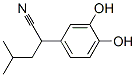 발레로니트릴,2-(3,4-디히드록시페닐)-4-메틸-(7CI) 구조식 이미지