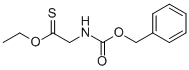 에탄에틸산,[[(페닐메톡시)카르보닐]아미노]-,O-에틸에스테르 구조식 이미지