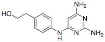 2-[4-[(2,6-디아미노피리미딘-4-일)아미노]페닐]에탄올 구조식 이미지